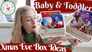 BABY/TODDLER CHRISTMAS EVE BOX IDEAS | What's In Our Baby's Xmas Eve Box | Xmas Eve Boxes & Reaction