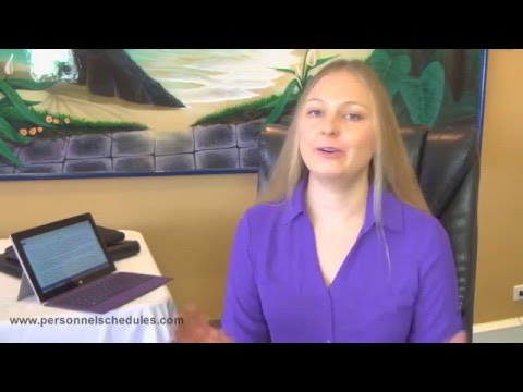 Employee Scheduling Tips, How To Make A Staff Schedule