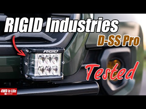 Off-Road LED Light Pods Tested - Rigid Industries D-SS Pro