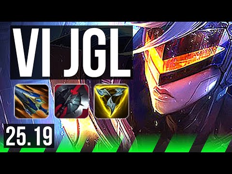 VI vs LILLIA (JGL) | 46k DMG, 20/3/15, Legendary | EUW Master | 25.19