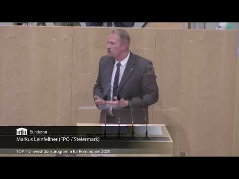 Markus Leinfellner - Kommunalinvestitionsgesetz - 24.6.2020