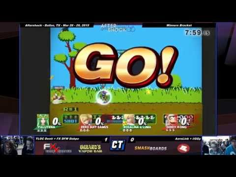 Aftershock - Denti + Dakpo vs Aerolink + iiGGy - Smash Wii U