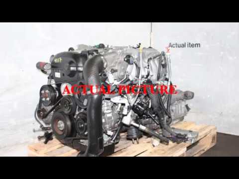 JDM TOYOTA CHASER 1JZ VVTI TURBO 2.5L DOHC ENGINE AUTOMATIC TRANSMISSION, ECU, WIRING, MAF: video still