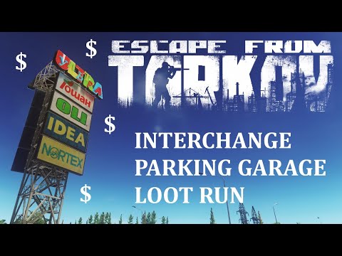 Interchange Garage Loot Run - Escape From Tarkov