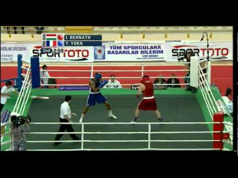 Super Heavy (+91kg) SF - Bernath (HUN) vs Yoka (FRA) - 2012 European Olympic Qualifying Event