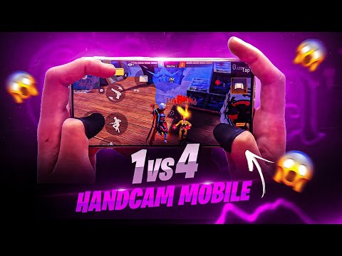 I’m Back on Mobile with 1Vs4 Full Handcam😈 IPhone 15 Pro Max📱