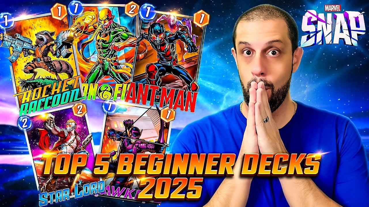 Five Beginner Decks for Marvel Snap Players