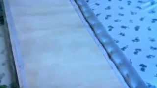 Testiera del letto fai da te ovvero l'arte di arrangiarsi.