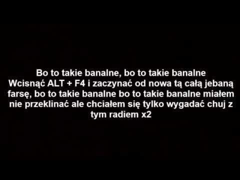 Tymek - Banalne ft. Wiatr (tekst)