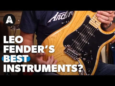 G&L USA Guitars "The Best Instruments I Ever Made" - Leo Fender