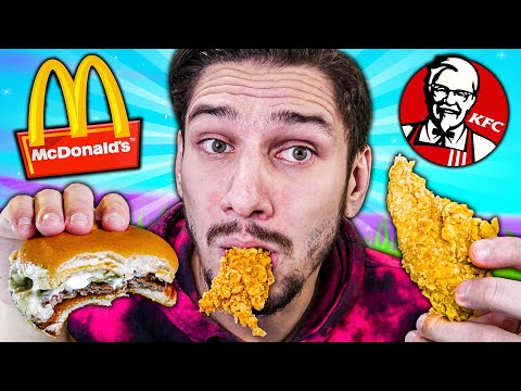 KFC vs McDonald's, but in FORTNITE!🍟 *exaggeration*