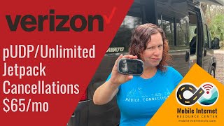 Verizon pUDP Alert: Unlimited Jetpack $65/Mo Plan Cancellations for Excessive Domestic Roaming