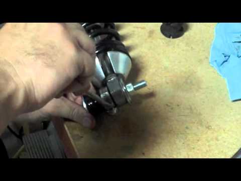 How to install new bushings into old eyelet shock absorbers