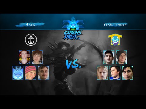XMG Captains Draft 2.0 - Team Tinker vs 4ASC - Game 1