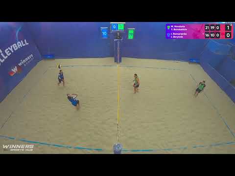 09:20 M. Horobets / Y. Bohdashkin - I. Romanenko / I. Skrynnik 16.11.2022 | Winners Beach Volleyball