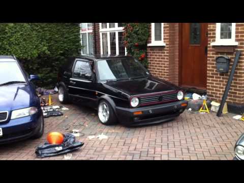 Mk2 golf Vr6 supercharged first roll Vortec