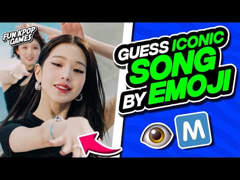 ⭐️ GUESS THE ICONIC KPOP SONG BY EMOJI | KPOP QUIZ  - FUN KPOP GAMES 2026