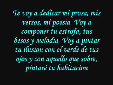 Tan solo un instante (Letra)