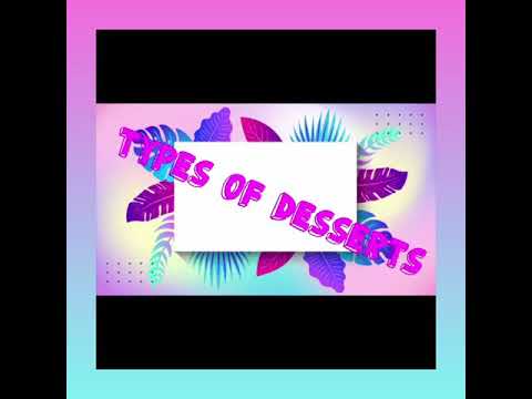 types of desserts 🍨|Srinika's World