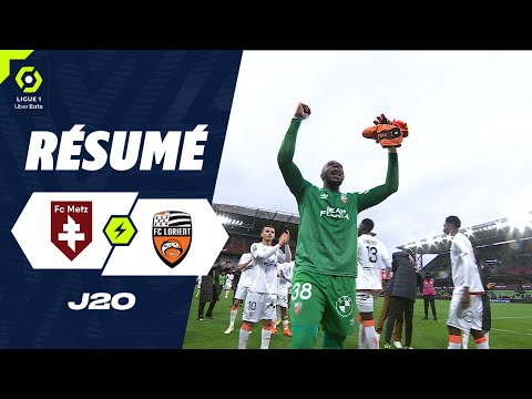 Resumen de Metz vs Lorient Jornada 20