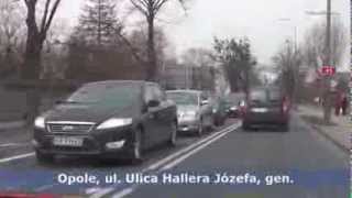 preview picture of video 'Opole, ul. Hallera Józefa, gen. - 2014-03-06'