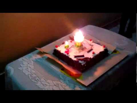 Mukund - Birthday Cake Lamp- 01-MAR-2014