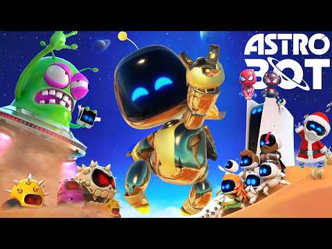 ASTRO BOT - Full Game 500% Walkthrough