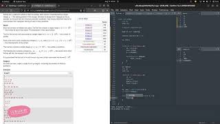 Codeforces Round 892 (Div. 2)  || D solution|| Screencast
