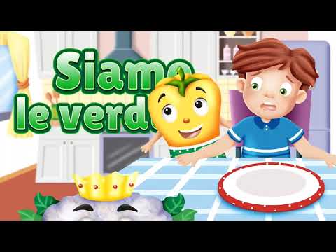 Impara le verdure, fanno bene alla nostro corpo  Siamo le verdure   canzoni @LMGA_EDUCATION_KIDS