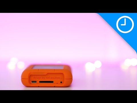 Review: LaCie Rugged RAID Pro 4TB w/built-in UHS-II SD Card reader Video