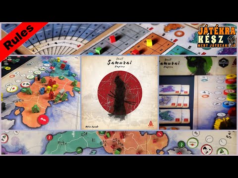 Small Samurai Empires - Játékismertető - Játékra kész - Play right away