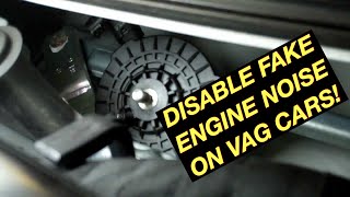 Disable Soundaktor! - OBDeleven Pro Coding - Golf R & Audi S3