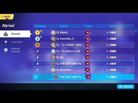 [HI3 - SEA][Abyss - Nirvana] BKE 624pts (HoT ss - AE - FR - D384)