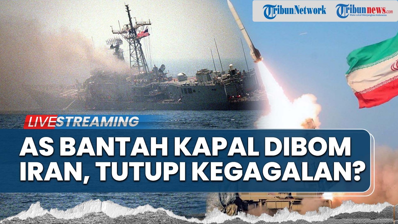 AS Bantah Keras Kapal Perangnya Ditembak 2 Rudal Iran, Drone IRGC Bakar Industri Minyak & Kapal UEA