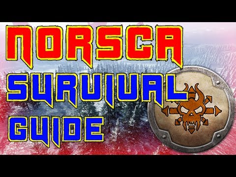 Norscan Survival Guide!!!  Total War Warhammer Parody Norcsa DLC gameplay
