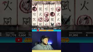 DENSHO SLOT KNALLT AUF DEM STREAM! FREISPIELE GEWINN #bigwin #slots #casino