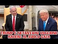 trump e netanyahu vogliono radere al suolo gaza.