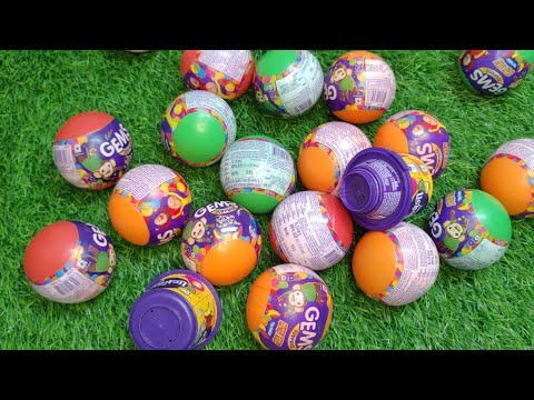 very yummy 2 Cadbury lickables chocolate and Cadbury gems ball 🏀🏈