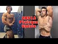 205 LB PHYSIQUE UPDATE & All My FULL WORKOUTS