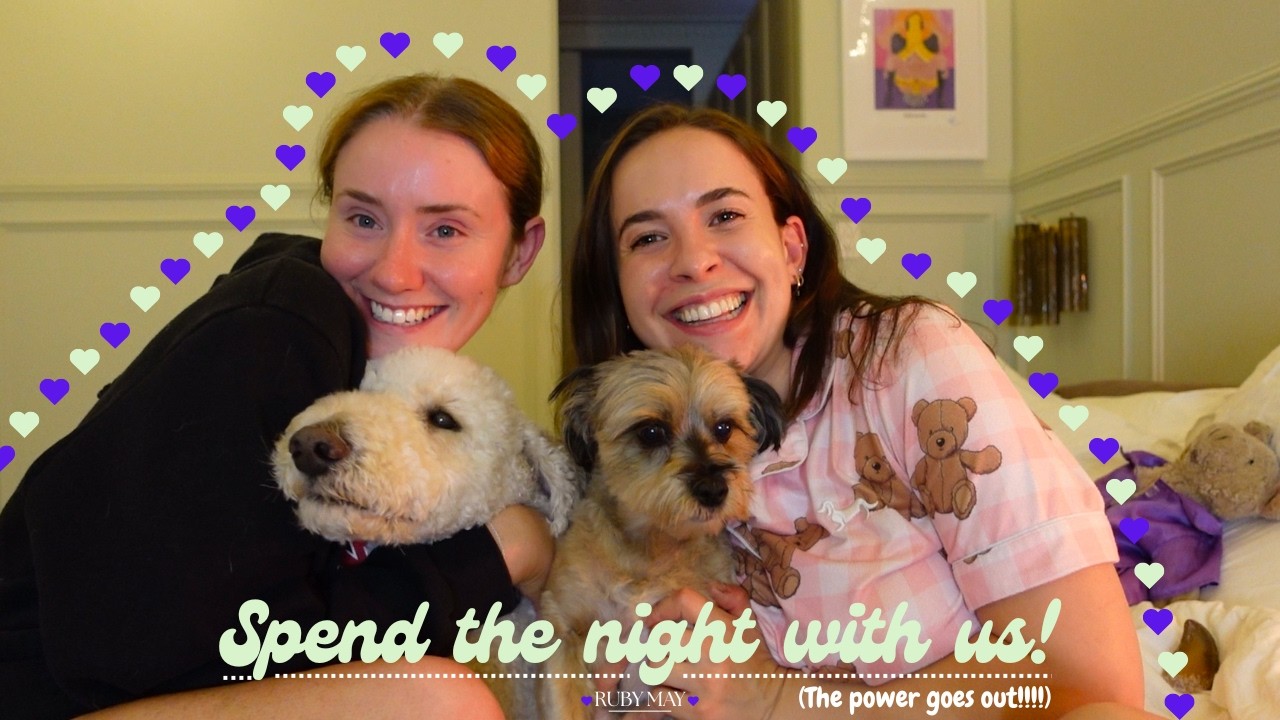 Spend the evening with us!!!! (We have a power cut)