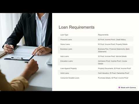 Loan Services Provider