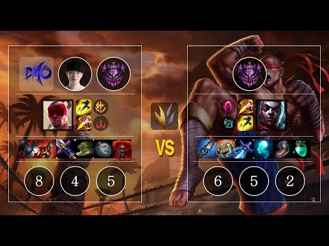 DMO Xiaopeng Lee Sin vs Ekko Jungle - KR Master Patch 10.10
