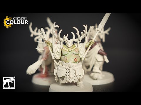 Painting Putrid Nurgle Skin Tones | Warhammer Age of Sigmar