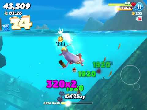 hungry shark world episode 1(boost start)
