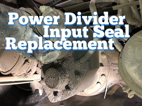 Power Divider Input Seal Replacement