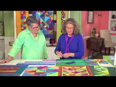Shapes, Angles, and Curves | Quilting Arts TV (Preview 2101)