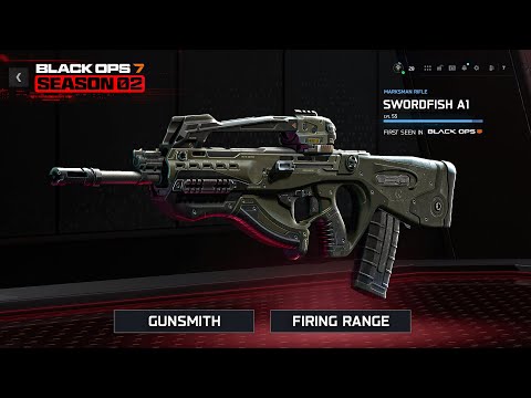NEW Black Ops 7 Season 2 Reloaded Weapons Gameplay Showcase... (Swordfish, HAMR, Voyak KT-3)