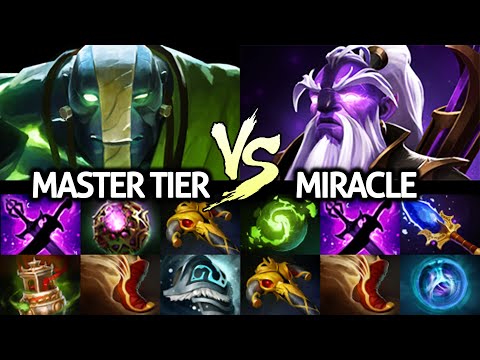 MIRACLE Void Spirit VS Master Tier Earth Spirit Mid Dota 2