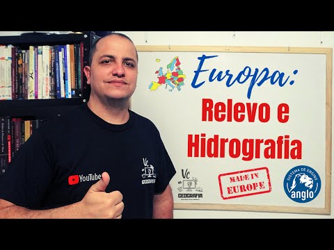 Geografia - Europa: Relevo e Hidrografia