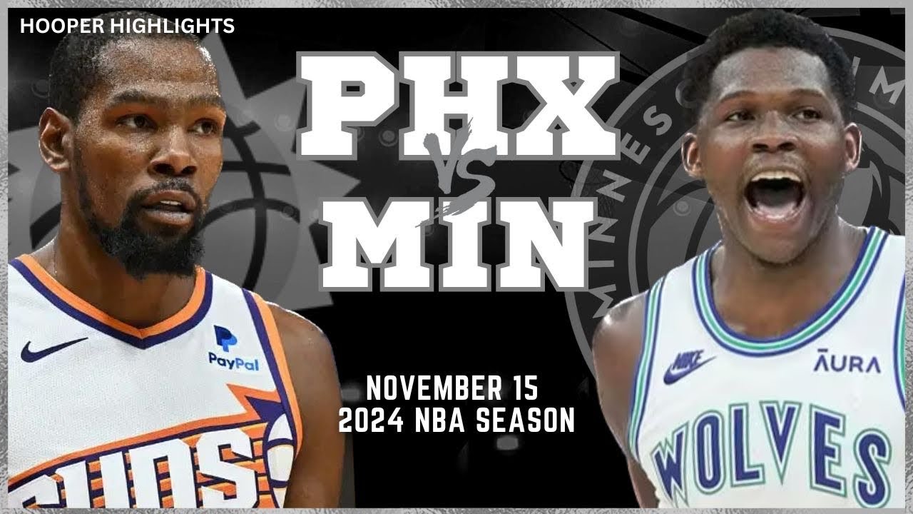 16.11.2023 | Phoenix Suns 133-115 Minnesota Timberwolves